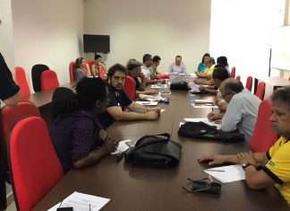 Presidente do sindppesp participa de reunião conjunta de servidores públicos com centrais sindicais para discutir calendário único de mobilização