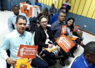 Diretores do sindppesp representam categoria no 1º Encontro Nacional dos Servidores Públicos da Força Sindical