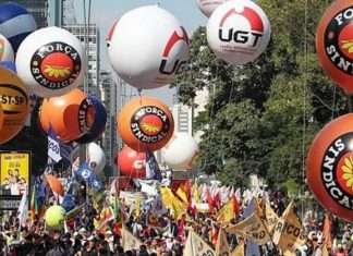 sindppesp defende ASPs em mobilização na Praça da Sé