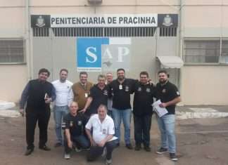 Diretores do sindppesp visitam penitenciárias de Pracinha e Osvaldo Cruz