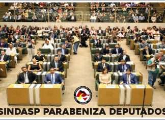 Durante posse dos deputados na Alesp, sindppesp se reúne com autoridades