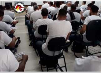 Diretora do sindppesp faz palestra em curso de formação da EAP para novos ASPs