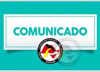 COMUNICADO: não haverá expediente sexta-feira nas sedes do sindppesp