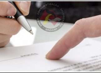 sindppesp orienta filiados a não assinarem documentos abrindo mão de licença-prêmio e férias ao pedirem aposentadoria