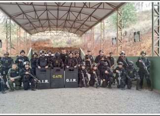 GATE ministra curso de ações táticas a agentes do CDP de Caiuá