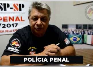 Palavra do presidente sobre a Polícia Penal