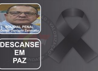 NOTA DE FALECIMENTO: MORRE DE COVID-19 POLICIAL PENAL DA PENITENCIÁRIA III DE HORTOLÂNDIA
