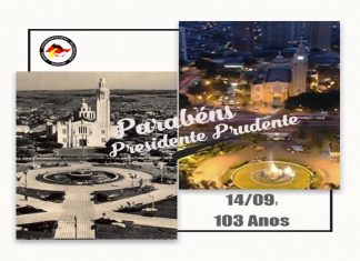 sindppesp parabeniza Presidente Prudente por ocasião do seu aniversário