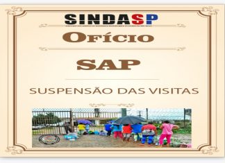 sindppesp solicita a SAP suspensão imediata das visitas de presos