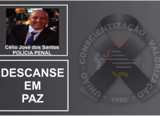NOTA DE FALECIMENTO: MORRE POLICIAL PENAL DA PENITENCIÁRIA DE PACAEMBU
