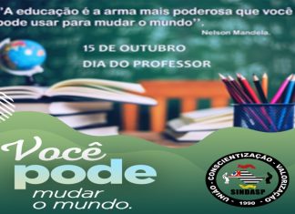 15 de outubro dia do Professor