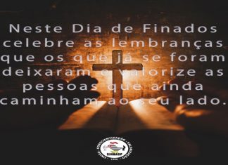 02 de novembro Dia de Finados, feriado nacional