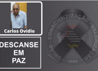 Nota de pesar pelo policial penal Carlos Ovidio
