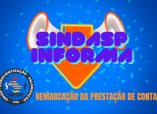 Nota para remarcação da prestação de contas