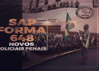 SAP forma 648 Agentes de Segurança Penitenciária