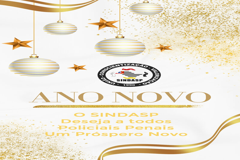 Story Mensagem Feliz Ano Novo Elegante Dourado - 1