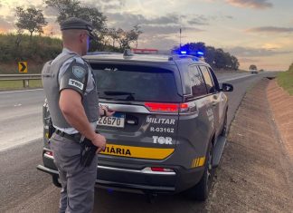 TOR recaptura fugitivo da penitenciária de Bauru procurado por homicídio, roubo, furto e tráfico de drogas em rodovia de Matão-SP