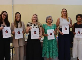 EAP apresenta cartilha sobre violência doméstica para servidores da Penitenciária Feminina de Tupi Paulista