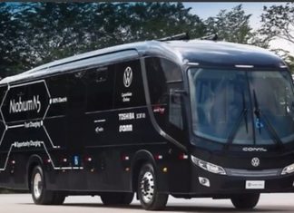 Ônibus elétrico com baterias de nióbio, prometem revolucionar o transporte público