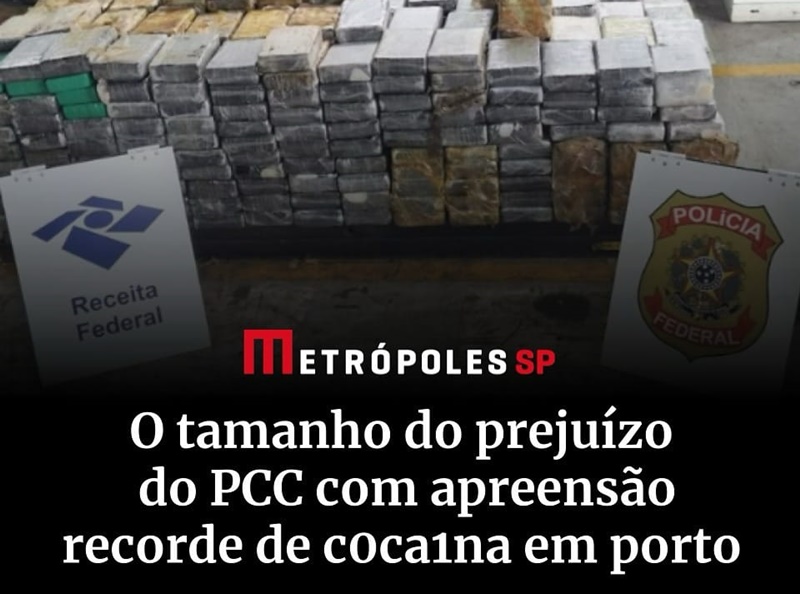 Apreensão PCC - Capa