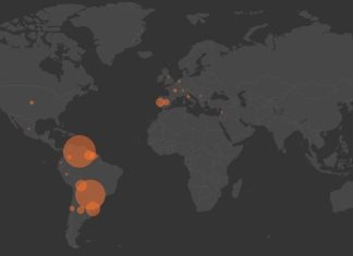 O PCC já atua em 24 países e envia drogas para os cinco continentes