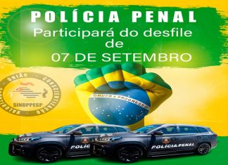 POLÍCIA PENAL PARTICIPARÁ DE DESFILE DE 7 DE SETEMBRO