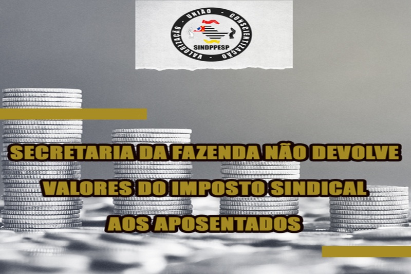 Não devolução do imposto sindical (1)