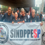 Policiais penais e forças da segurança pública realizam grande ato em defesa da valorização em São Paulo